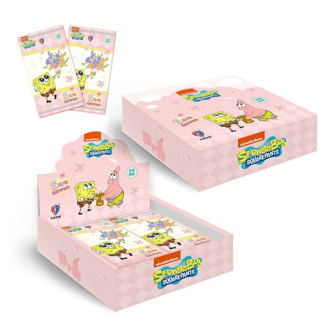 【PK】卡宝文创海绵宝宝拍立得卡系列 第2弹2元包 收藏卡牌盲盒