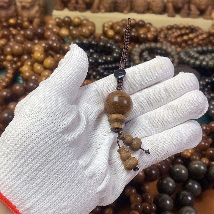 老山檀香挂件奶香