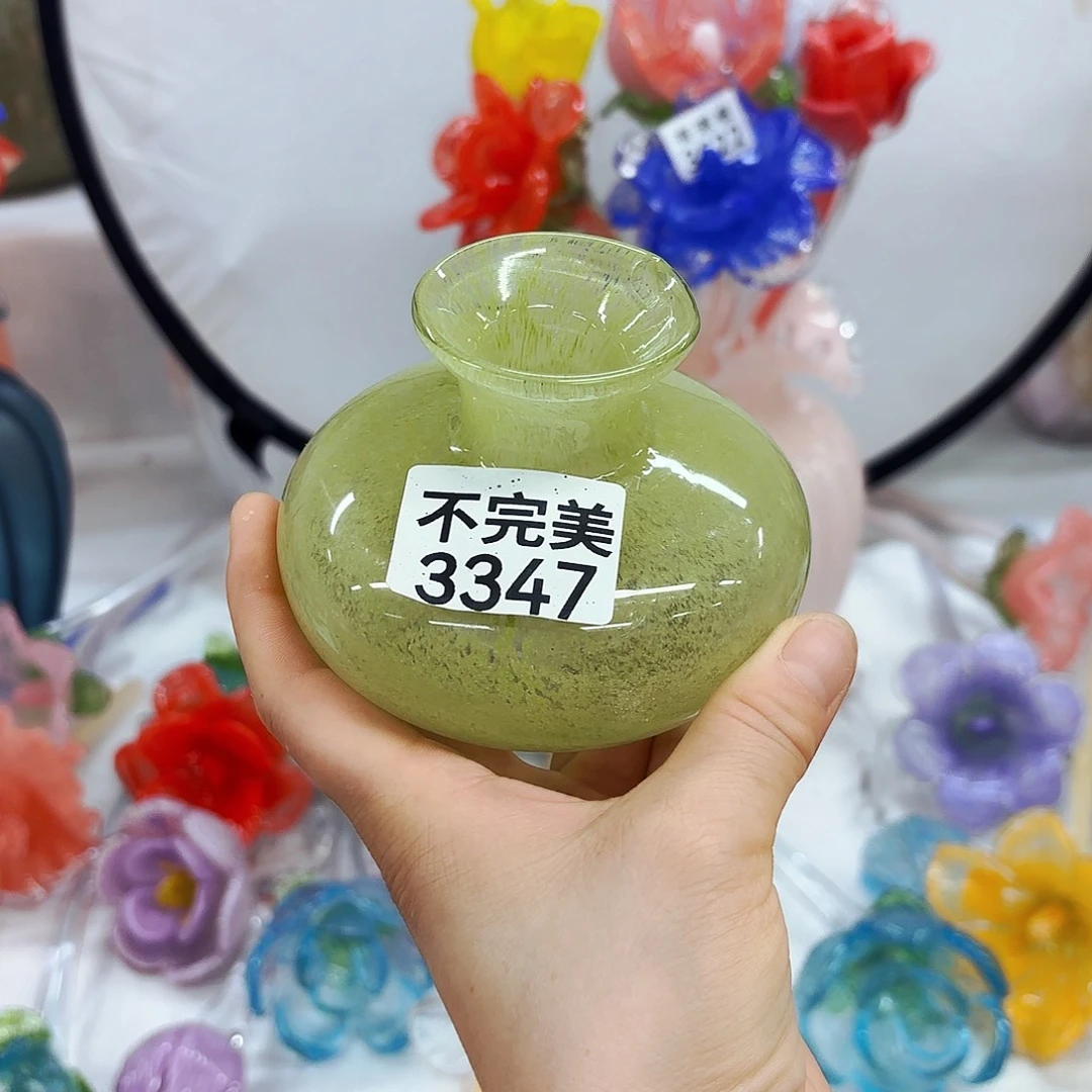 3347 安妮家花瓶花器摆件不完美