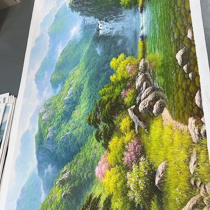 油画好之一一直一影子