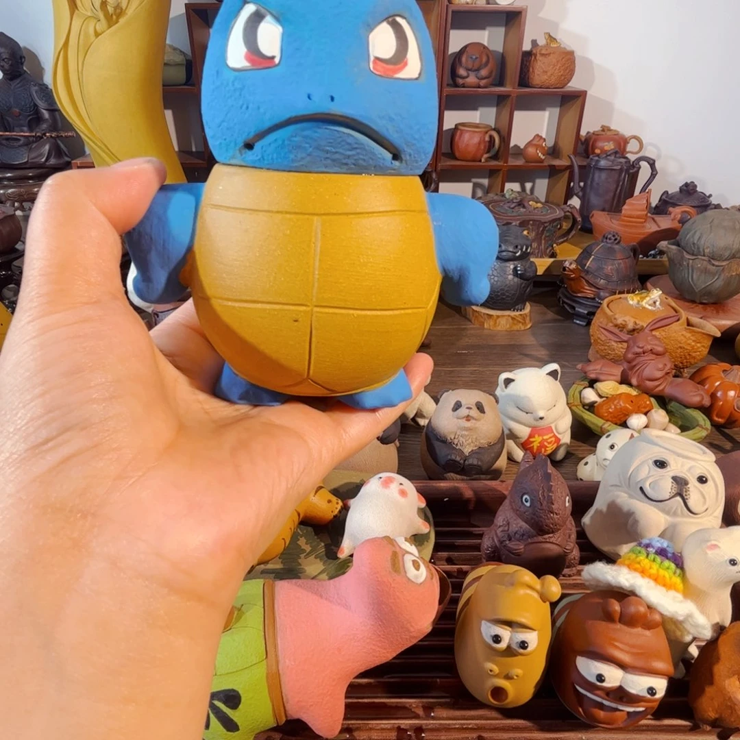 紫砂茶壶雨*纯手工制作过程非常