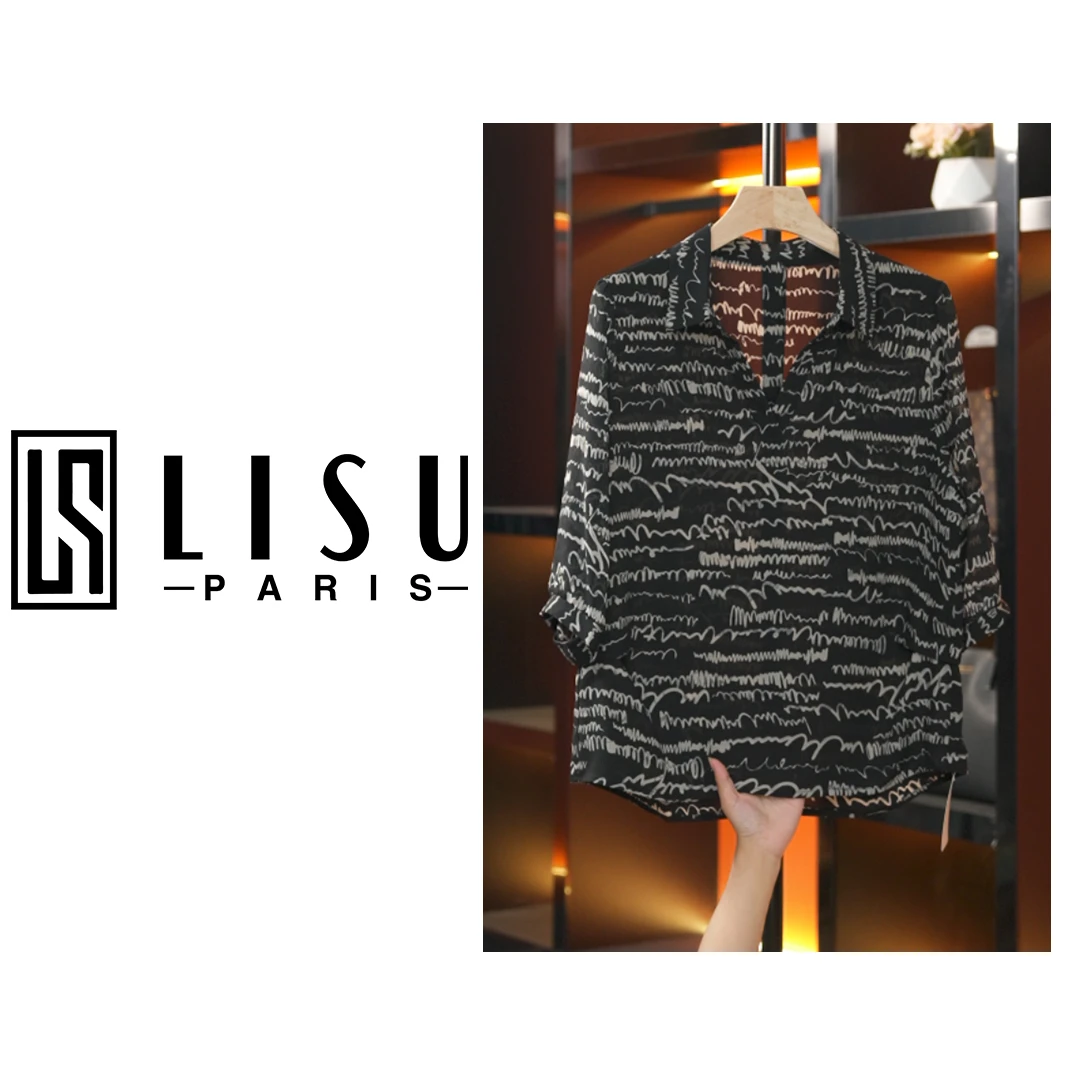 臻品清货！巨漂亮～轻奢气质减龄显瘦洋气小衫51683