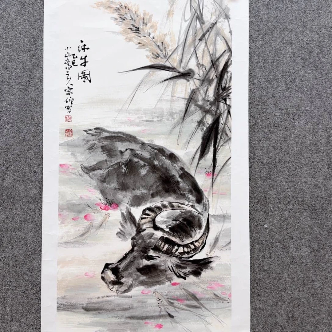 国画zz谢宗伯老师手绘作品