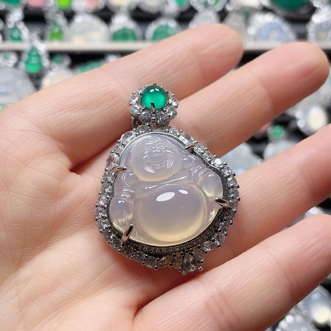 玛瑙/玉髓挂件吊坠未镶嵌