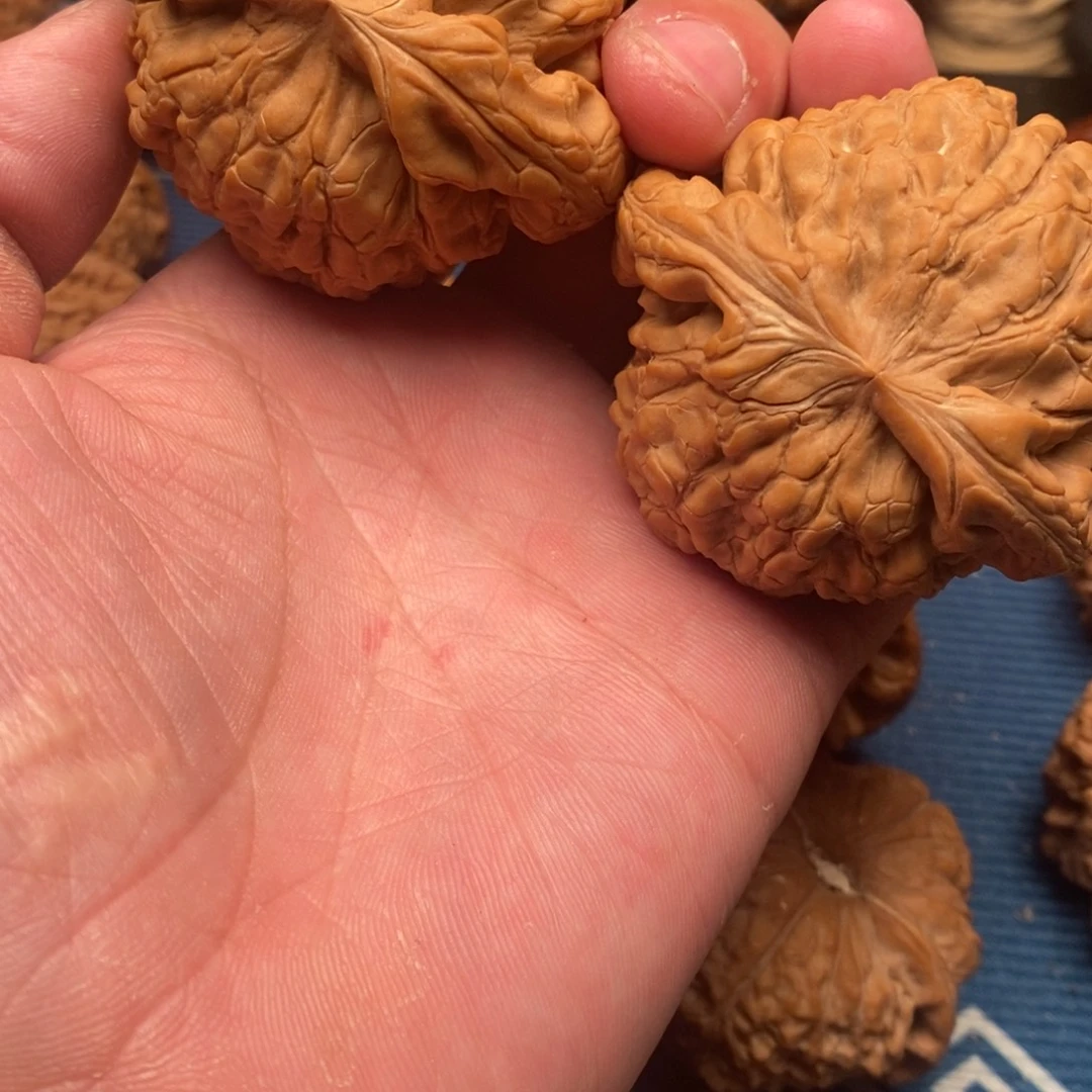 山***峰文玩核桃把件龙鼎