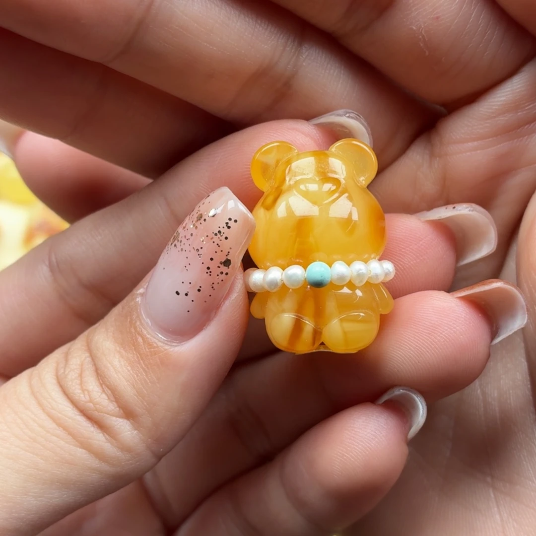 琥珀未镶嵌裸石蜜蜡