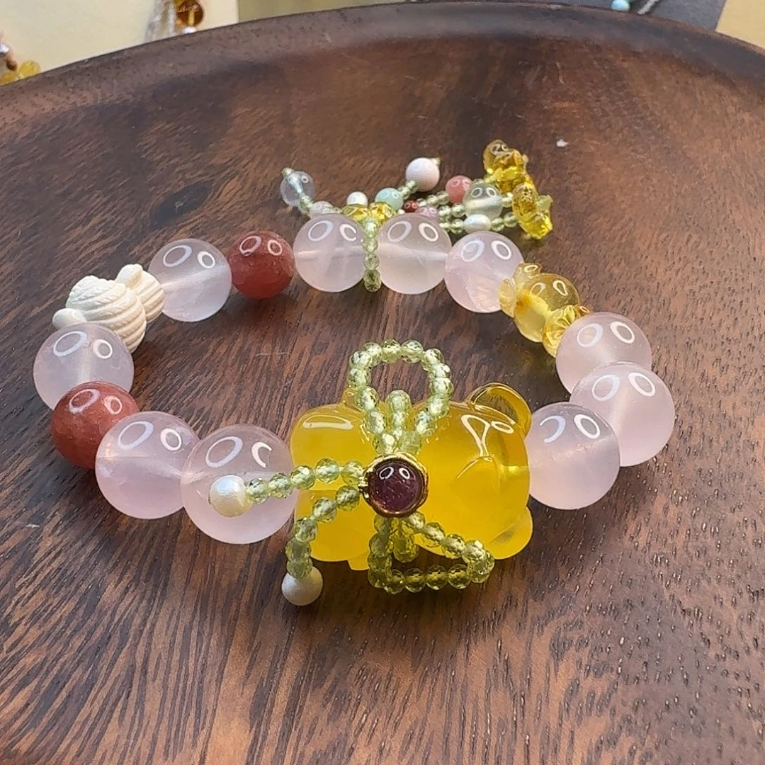 未镶嵌琥珀手链琥珀手串