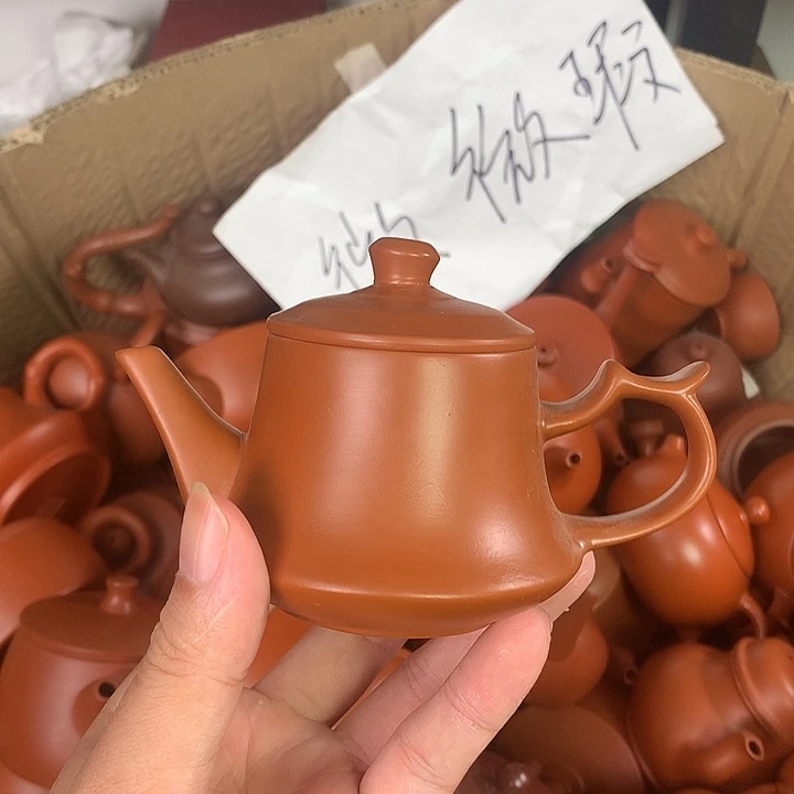 原矿朱泥茶具茶壶家用130