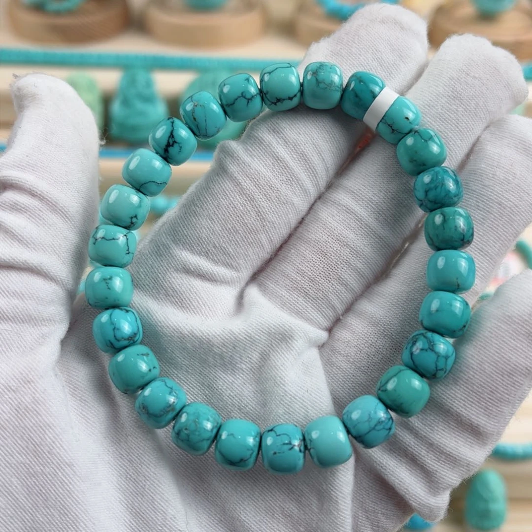 未镶嵌绿松石尺寸8.6mm