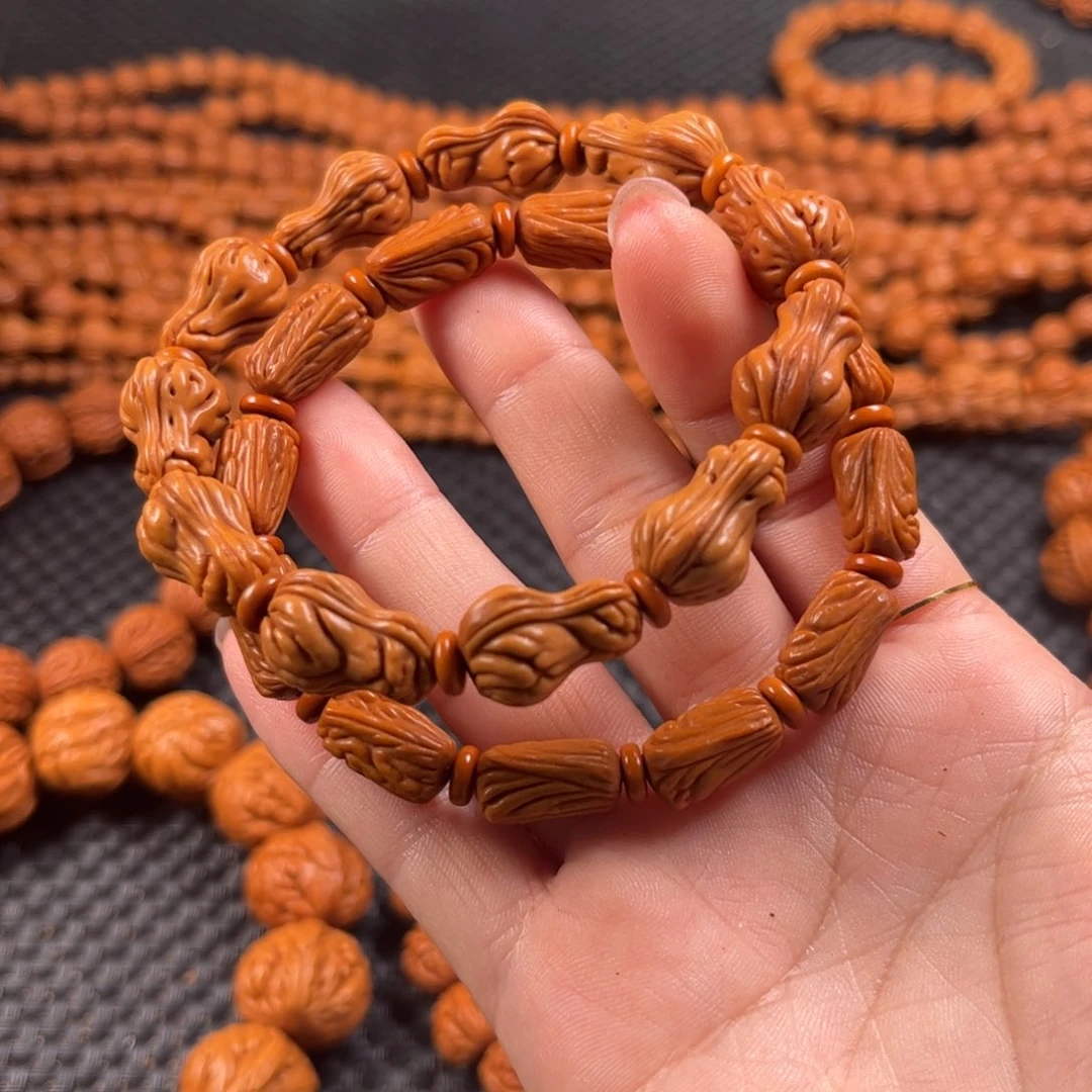 汉***峰桃核手串Y24链接手串