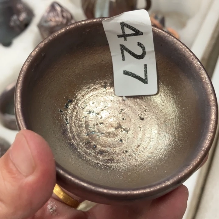 柴烧杯子宝瓶大放漏