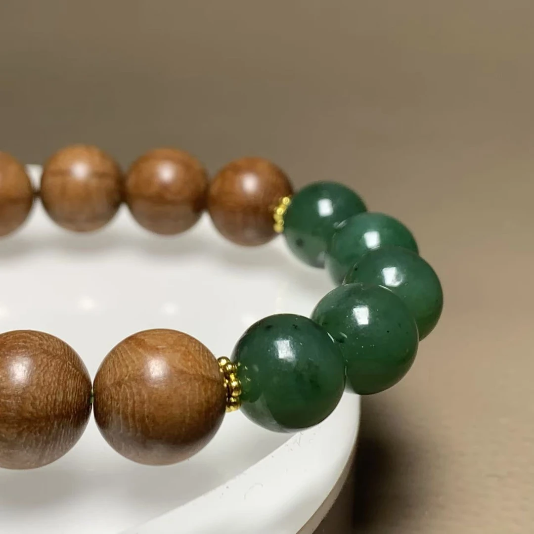 F516海川拍卖和田玉手串