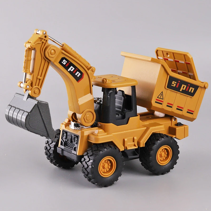 挖掘机翻斗运输车1-3岁开发智力玩具挖头工程车推土机儿童耐摔