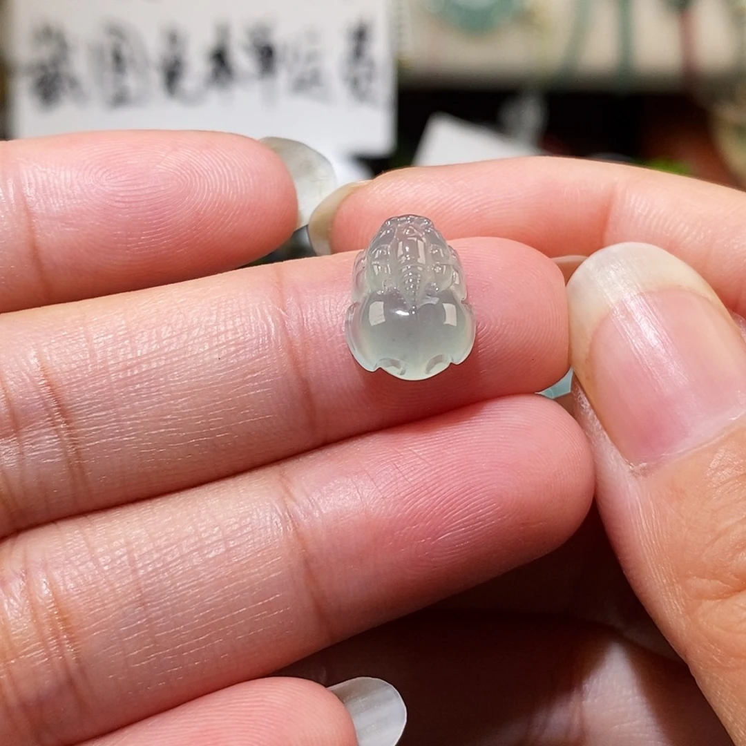翡翠未镶嵌颈饰冰种貔貅