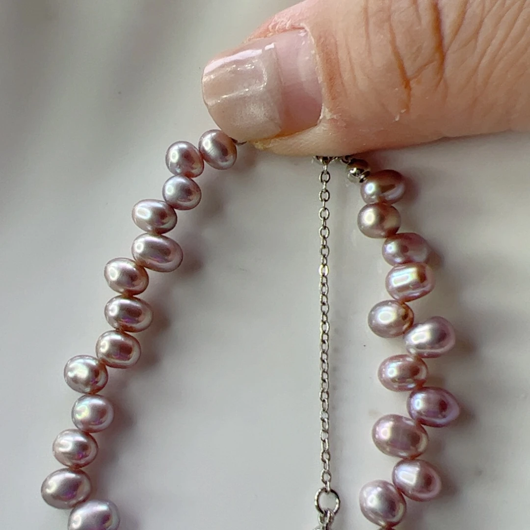 合金手绳淡水珍珠761