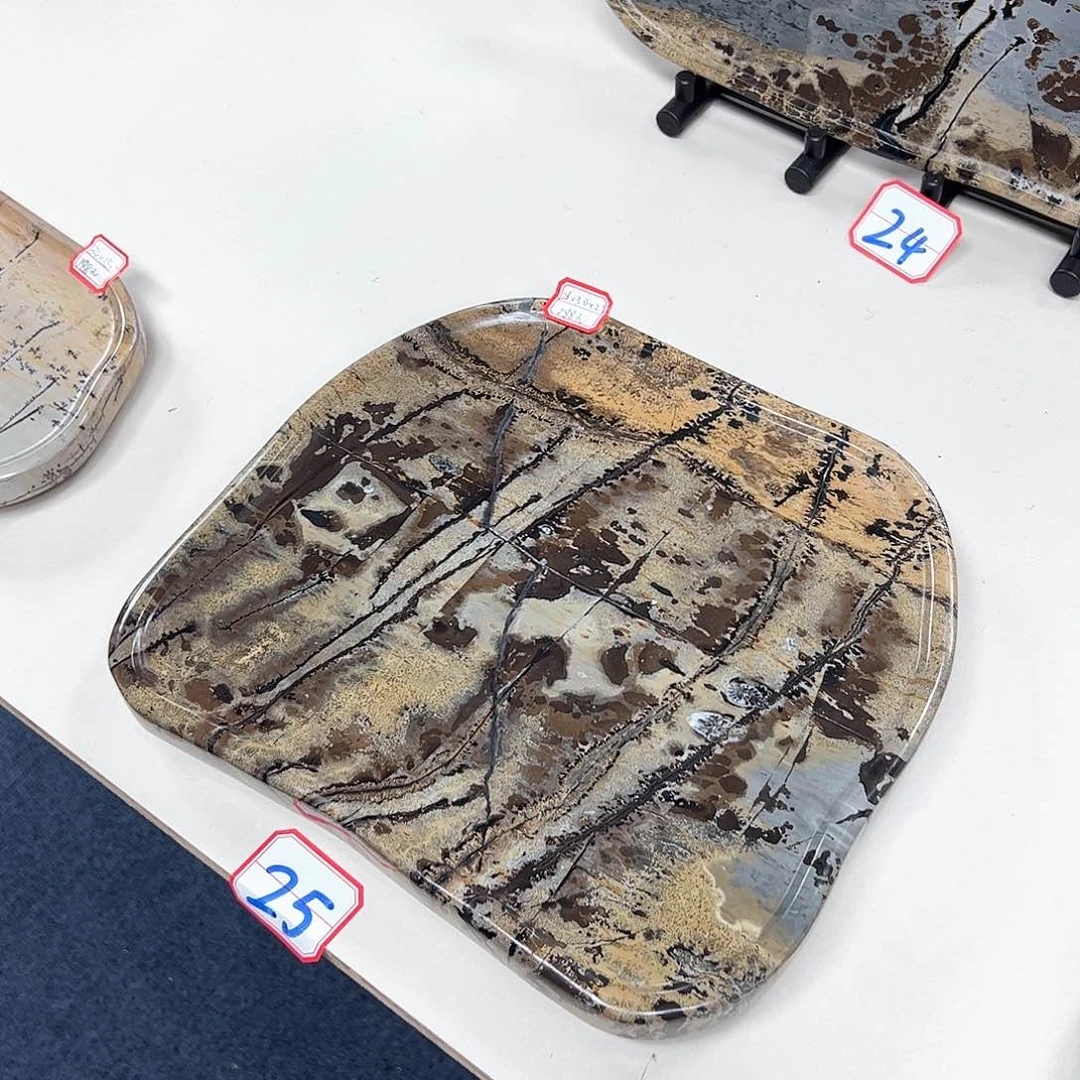 广西石天然国画石干泡台