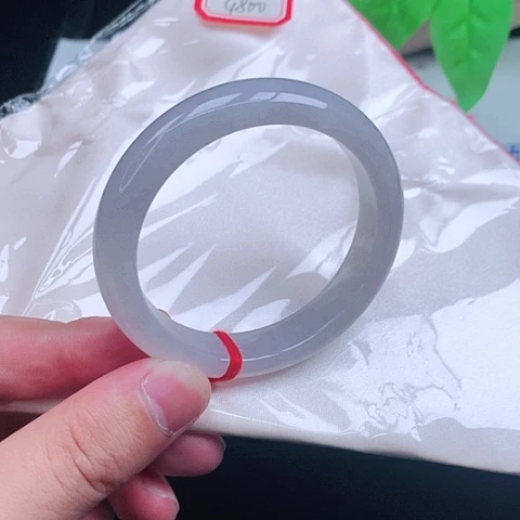 翡翠未镶嵌手镯正圈064