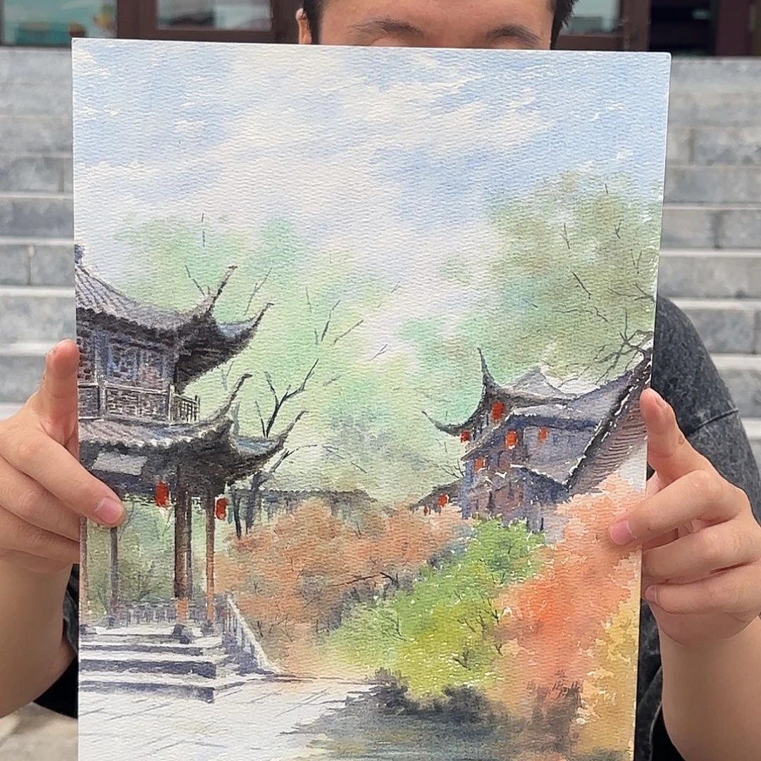 国画张老师作品分享