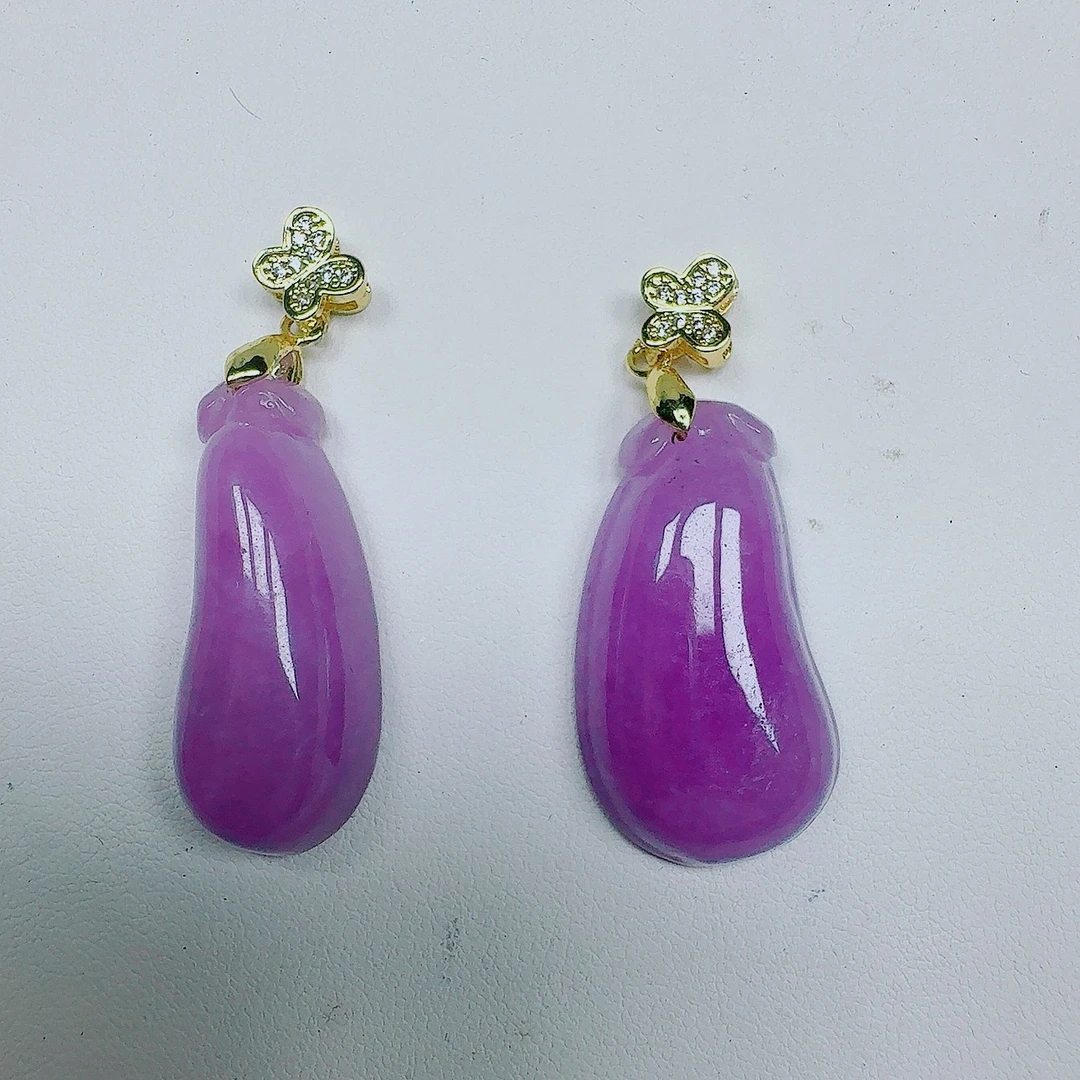 14k紫翡大福瓜吊坠【多样发其一件】