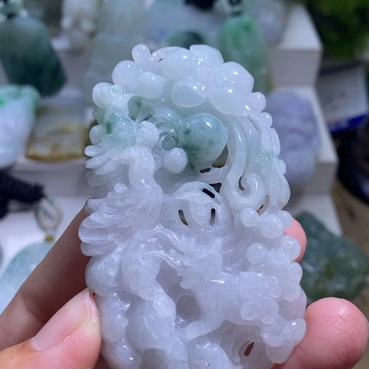 【闪购商品】颈饰未镶嵌翡翠鹿