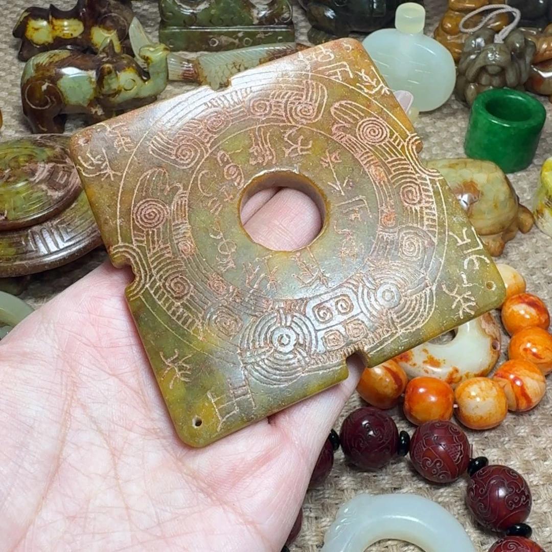 白玉菩提吊坠挂件