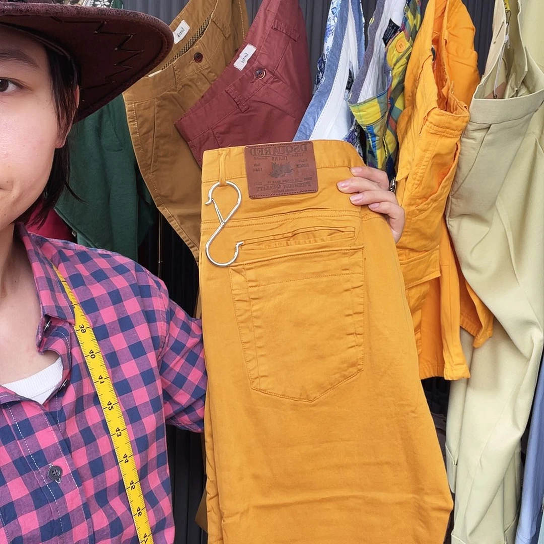 深黄色 36码 98棉