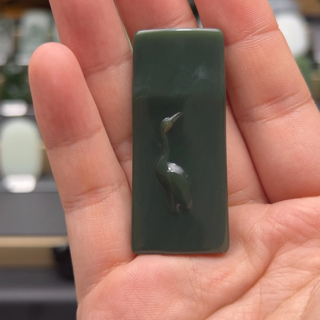 酋****和田玉未镶嵌挂件