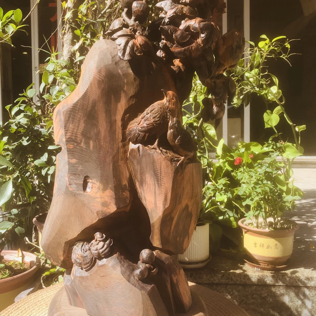 老挝大红酸枝交趾黄檀花开富贵