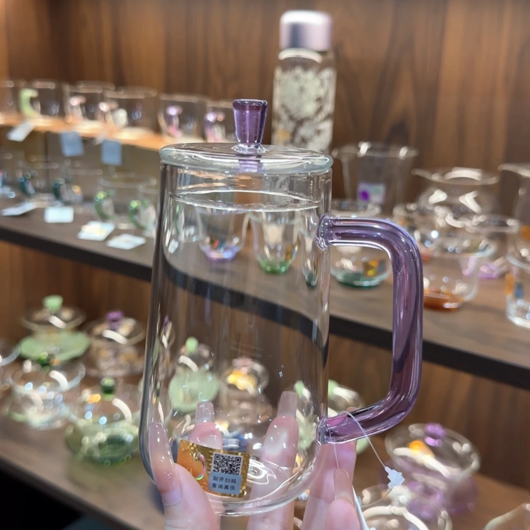 禾器青霓杯浅紫色