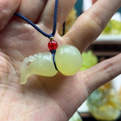 岫玉挂件未镶嵌挂件