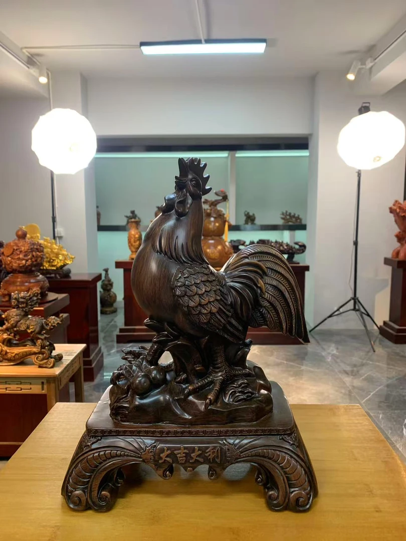 大吉大利大公鸡家居桌面摆件
