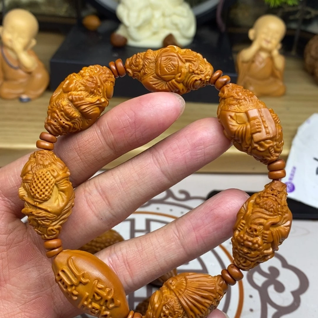 橄榄核手串/手链橄榄雕工艺手串