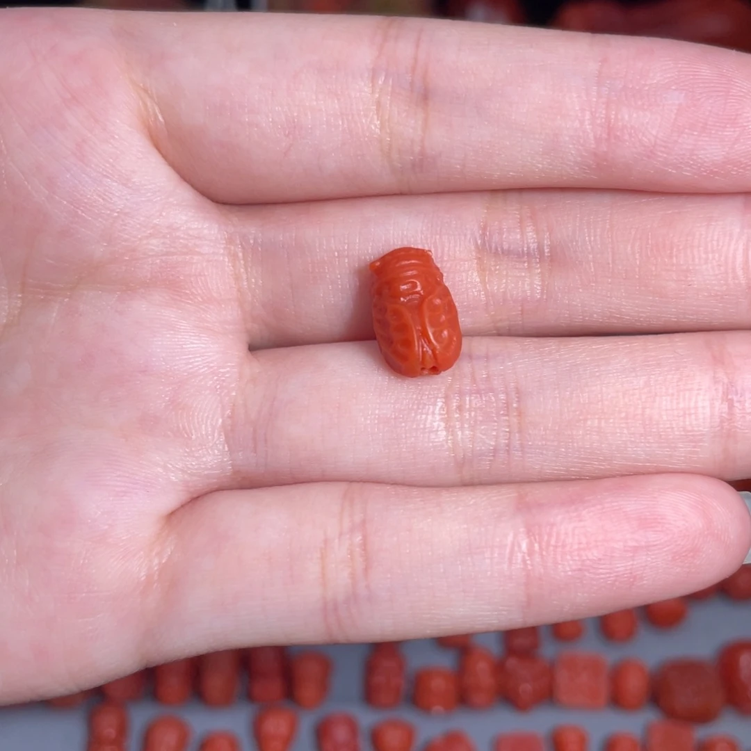 未镶嵌一鸣惊人8mm南红玛瑙
