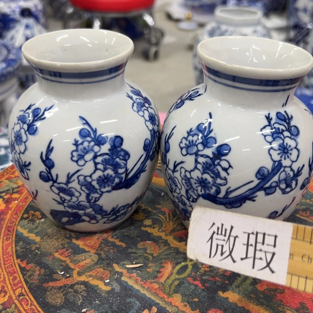 瓷片微瑕青花瓷器难得一漏