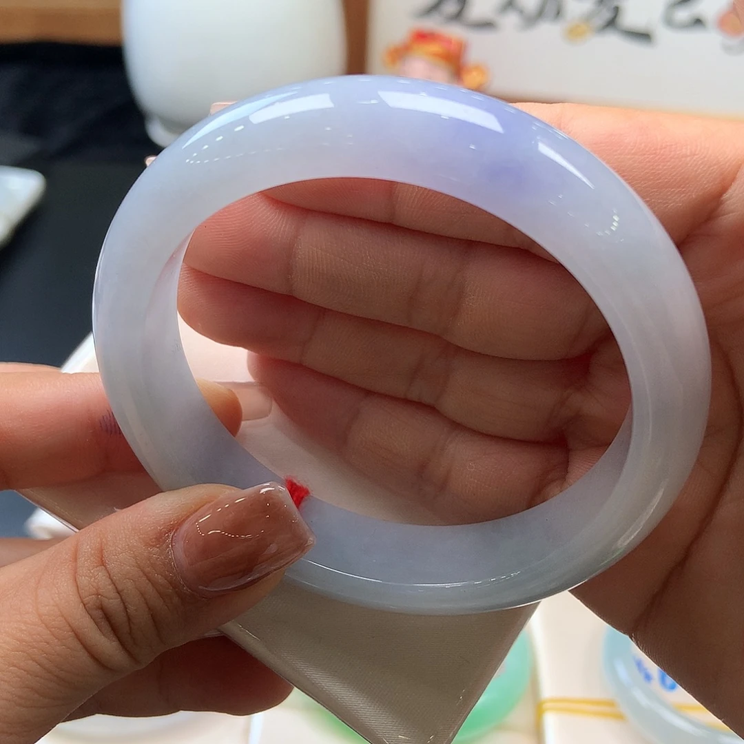 翡翠未镶嵌手镯12号