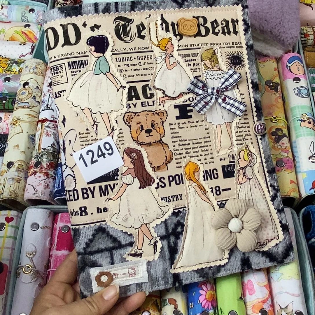 织绣B5 活页送纸1249