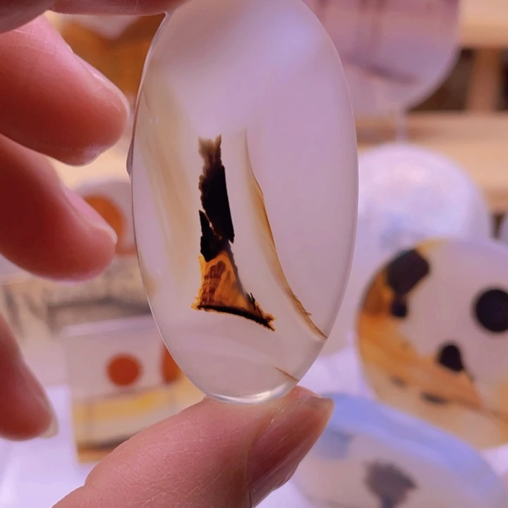 玛瑙/玉髓未镶嵌吊坠(不含链)