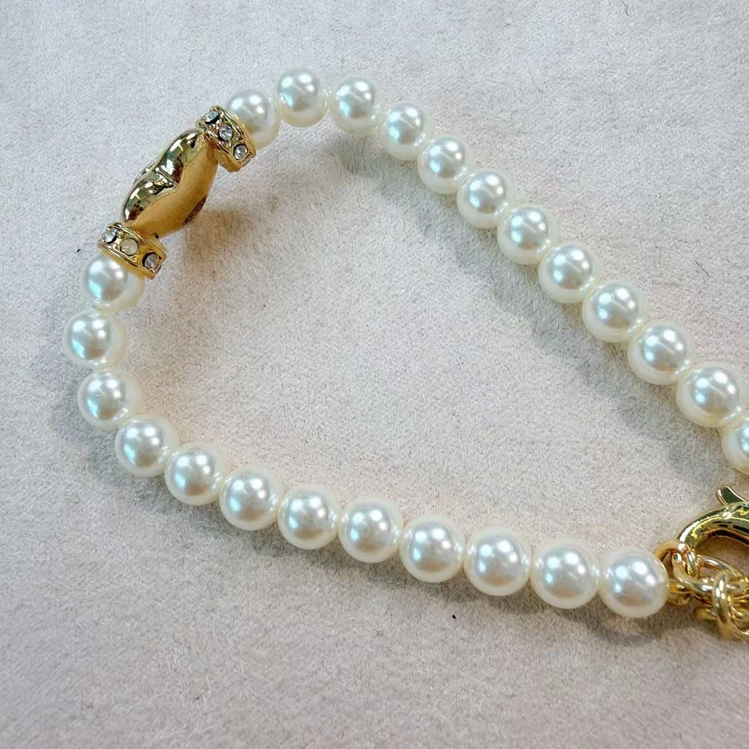 铜合金仿珍珠手链 【AG•饰品】手链AG01223