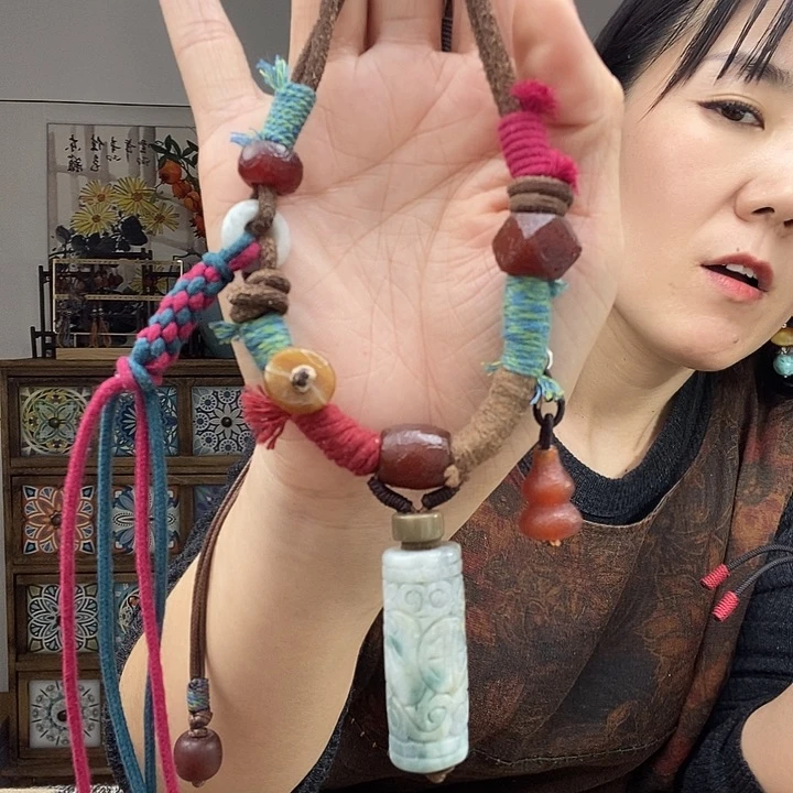 翡翠项链未镶嵌项链