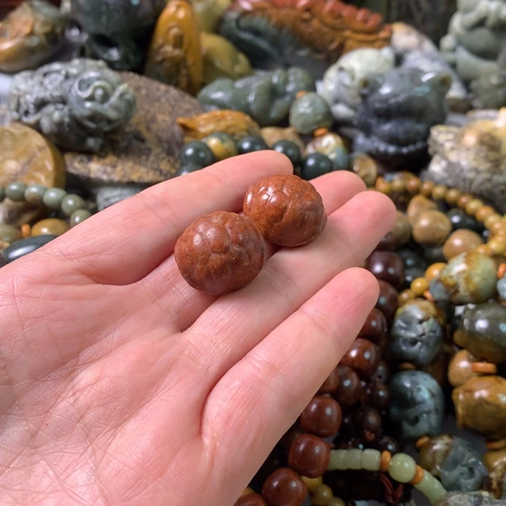 未镶嵌岫岩河磨玉（透闪石质玉）挂件?****?