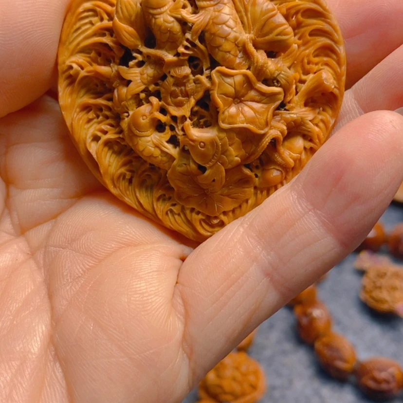 【闪购商品】吊坠五线菩提?****核桃雕刻