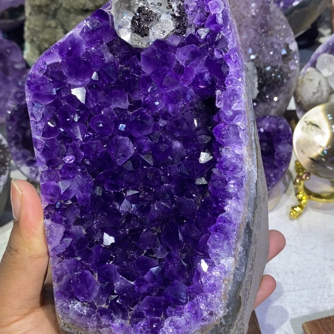 未镶嵌大型摆件（非配饰）紫晶