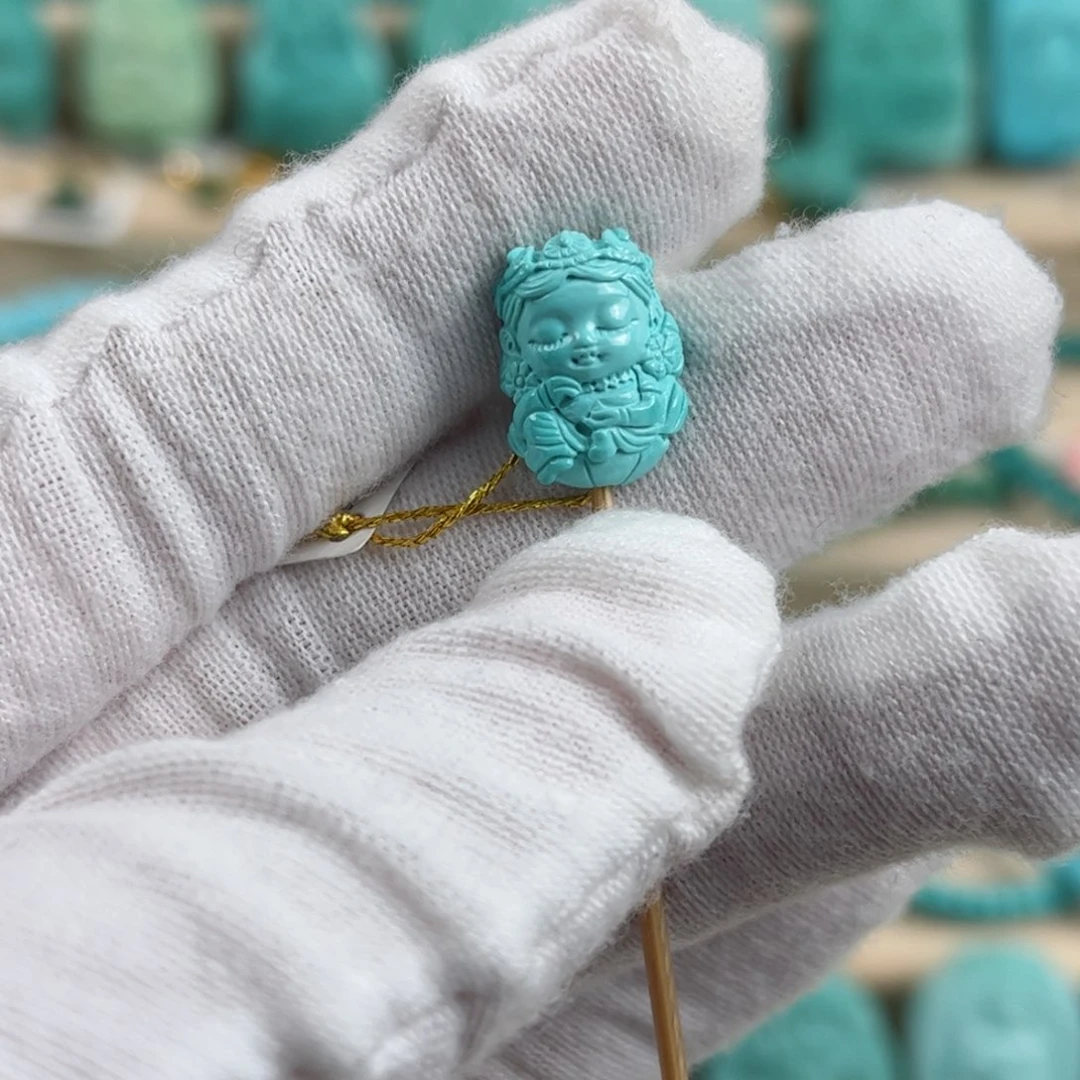 未镶嵌绿松石度母