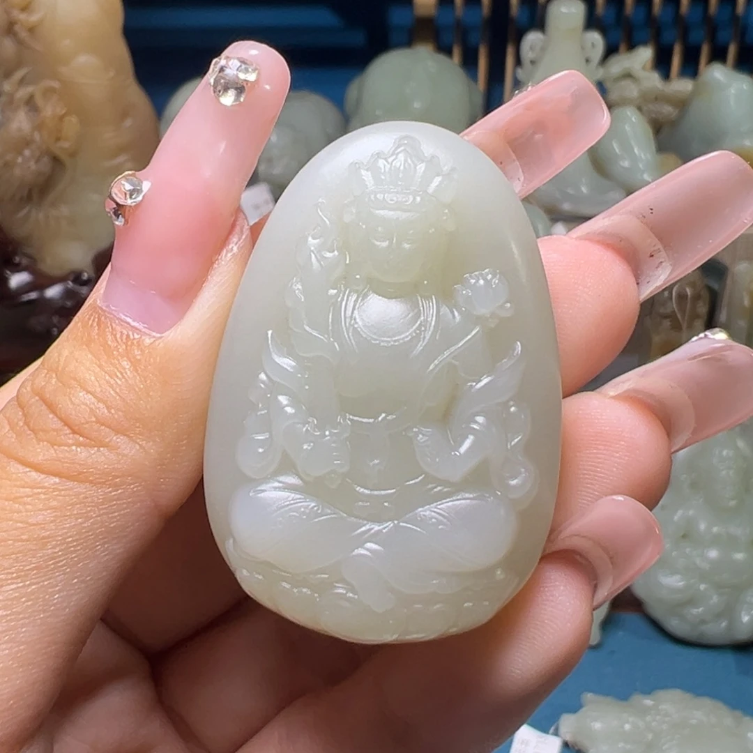 和田玉（糖玉）未镶嵌颈饰