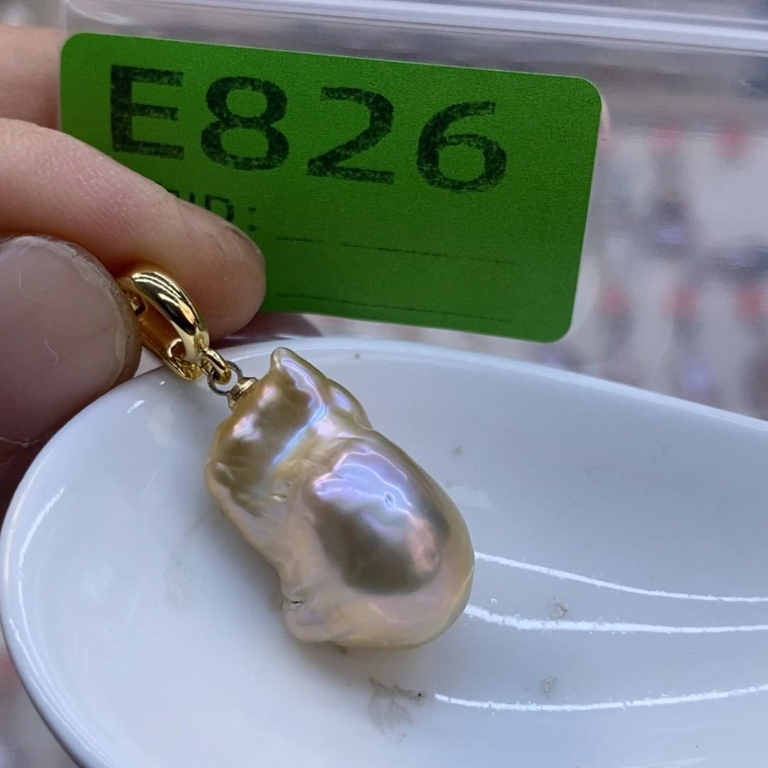 未镶嵌美丽哦哦哦淡水珍珠