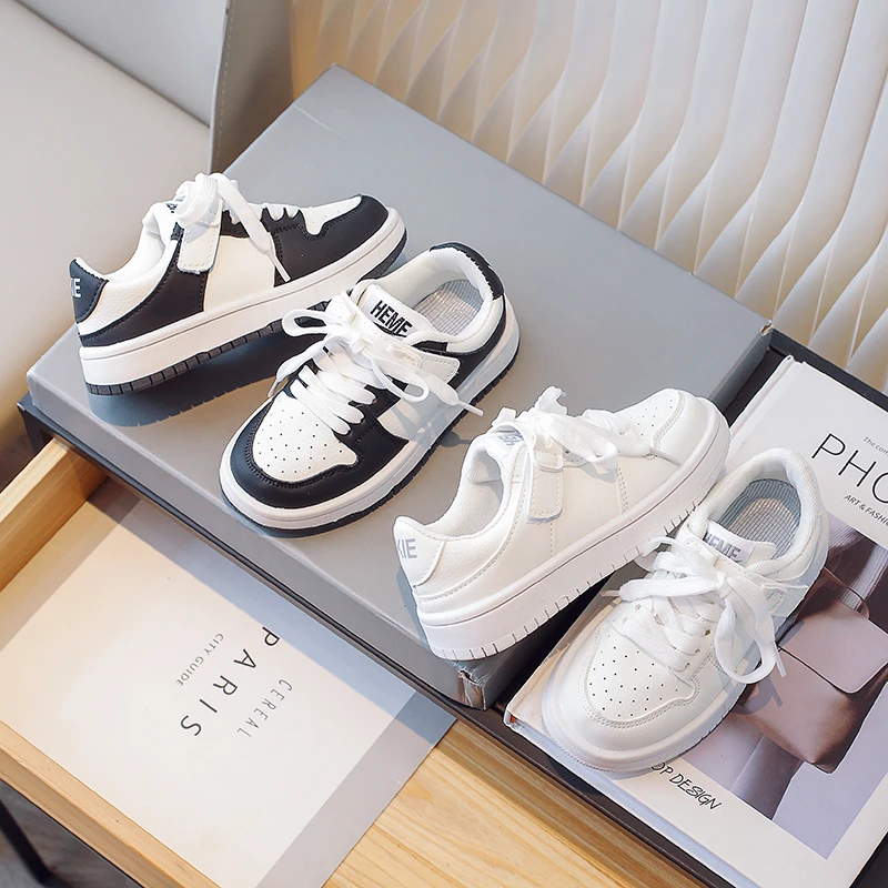 2025年春季新款儿童舒适百搭低帮板鞋潮流软底休闲运动鞋 A229 TY