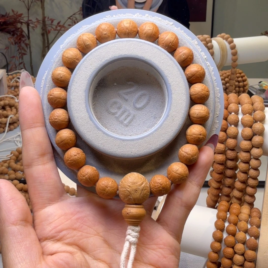 凤眼菩提吊坠单仓高品粉红皮11.5