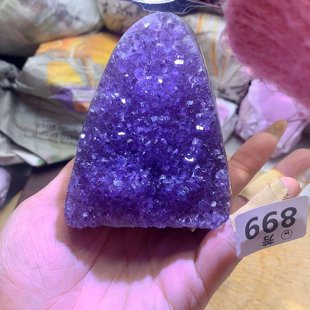 紫晶大型摆件（非配饰）未镶嵌