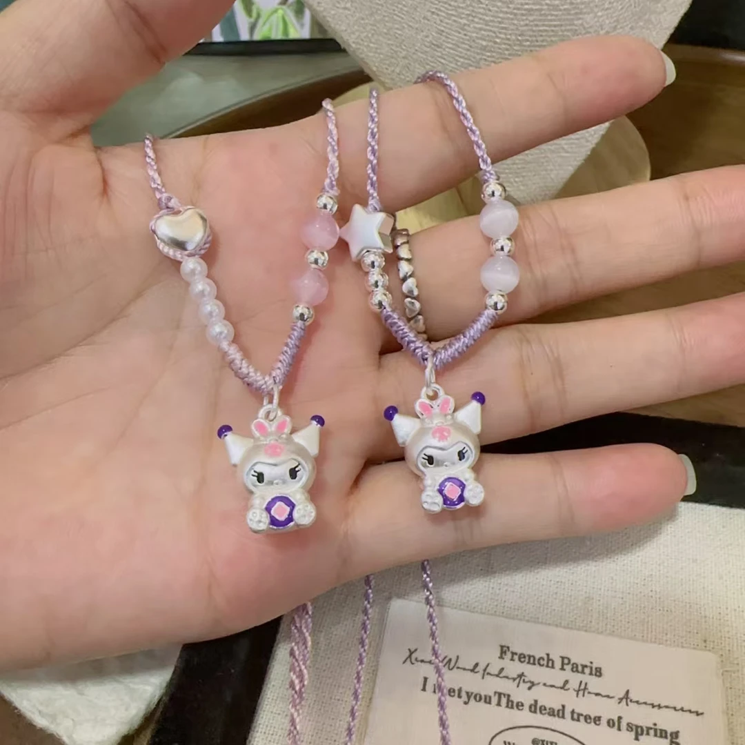 吊坠足银 足银999库咯米抱钱币烤彩项链送儿童宝宝甜美时尚百搭