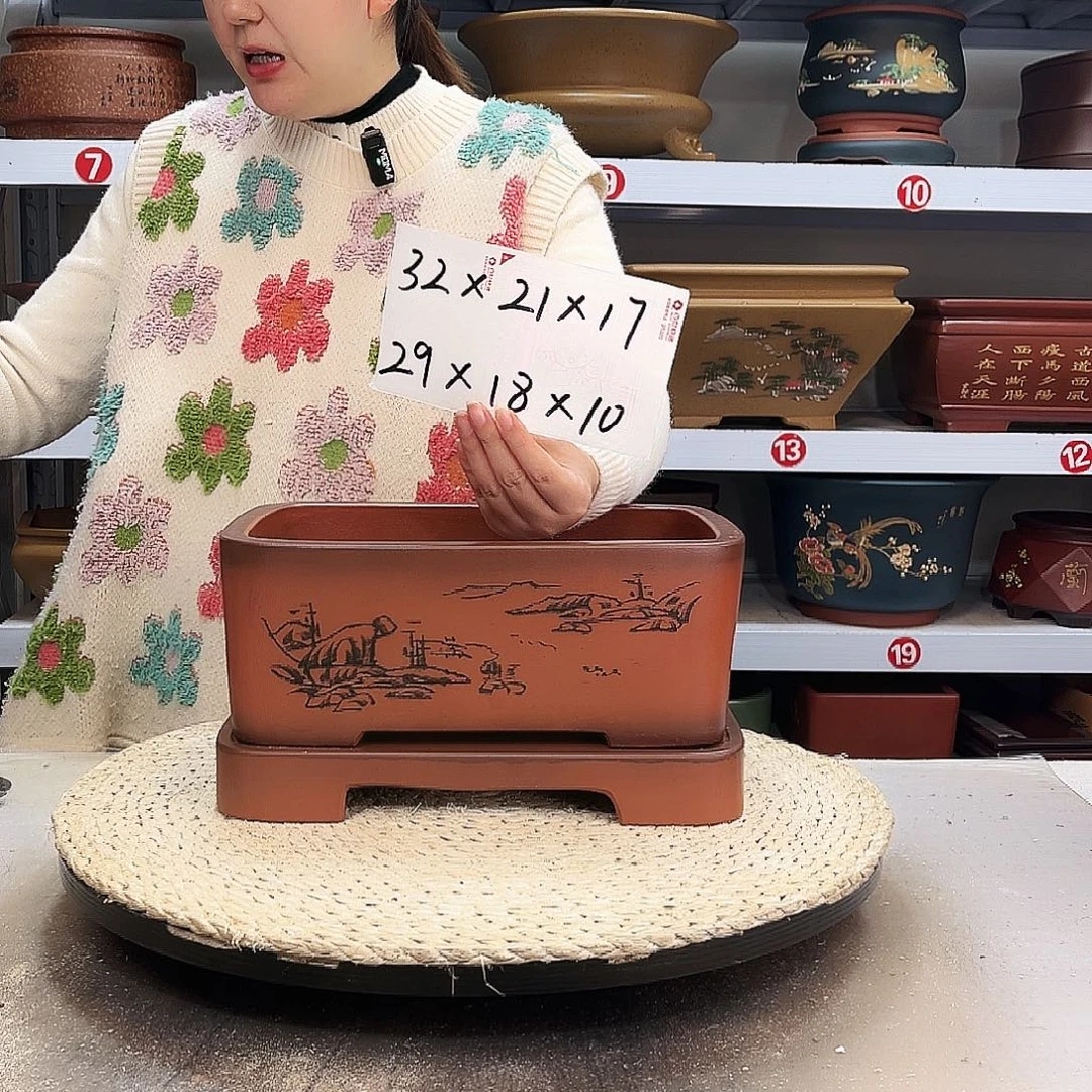 花盆紫砂紫砂花盆